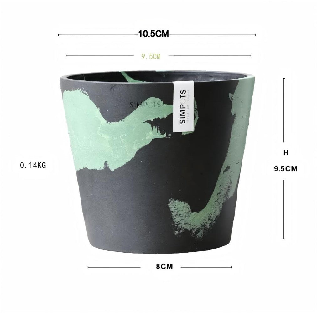 [Simpots] Classic Round Planter 【Limited Fire-fox Bicolor】