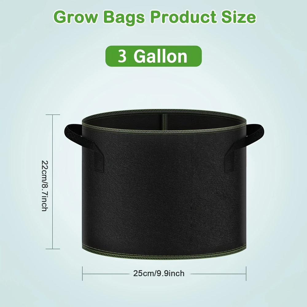 [MONO] Grow Bags with Pot Saucer