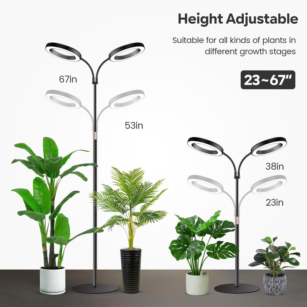 [MONO]HALO LED Plant Grow Light Stand Free