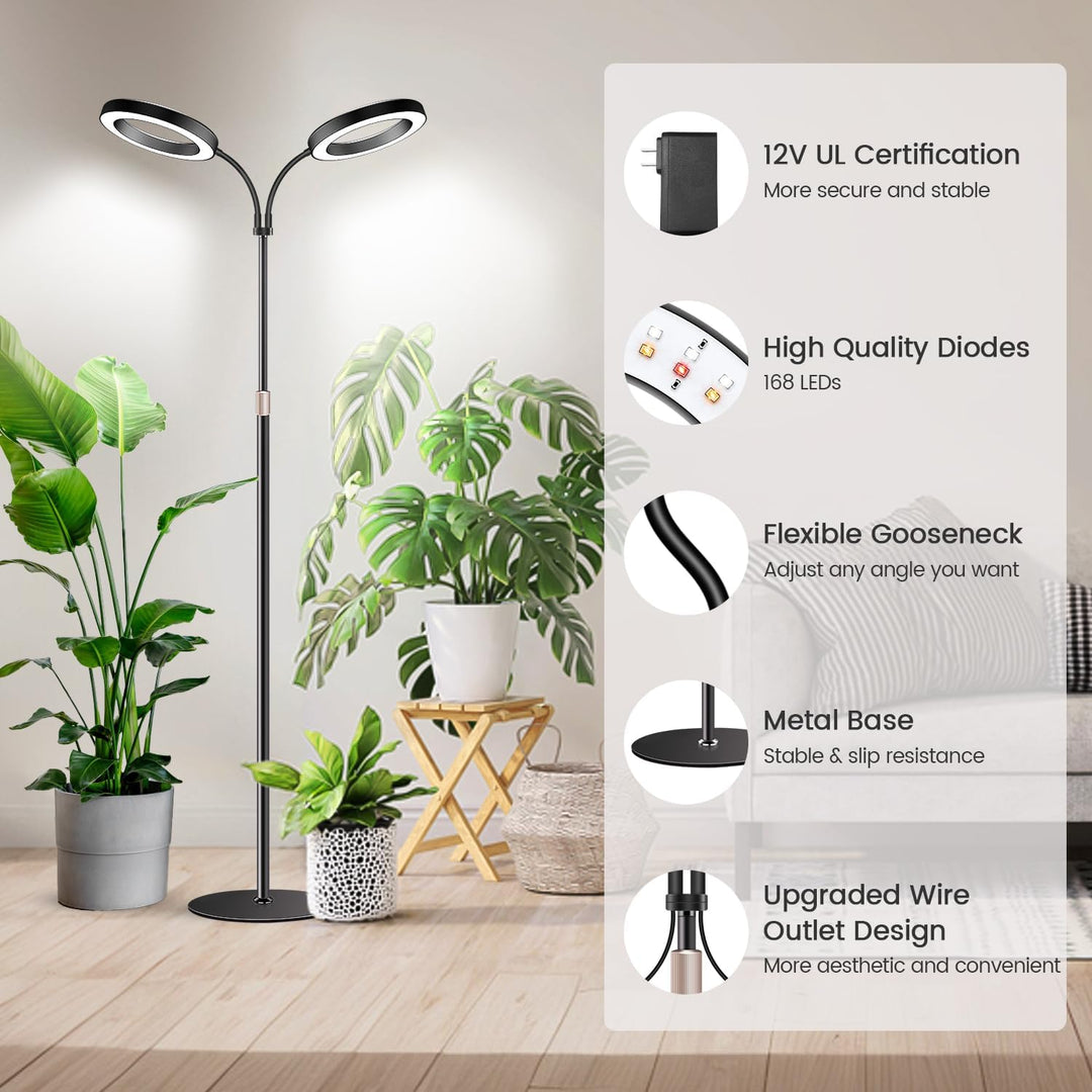 [MONO]HALO LED Plant Grow Light Stand Free