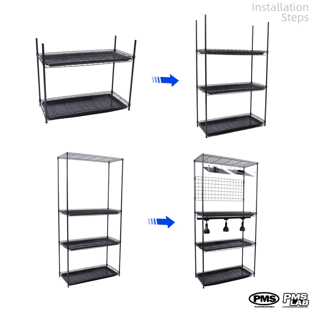 [PMS]Premium Vertical Plant Grow Rack【室内植物生长架】（Shipping Not Included）