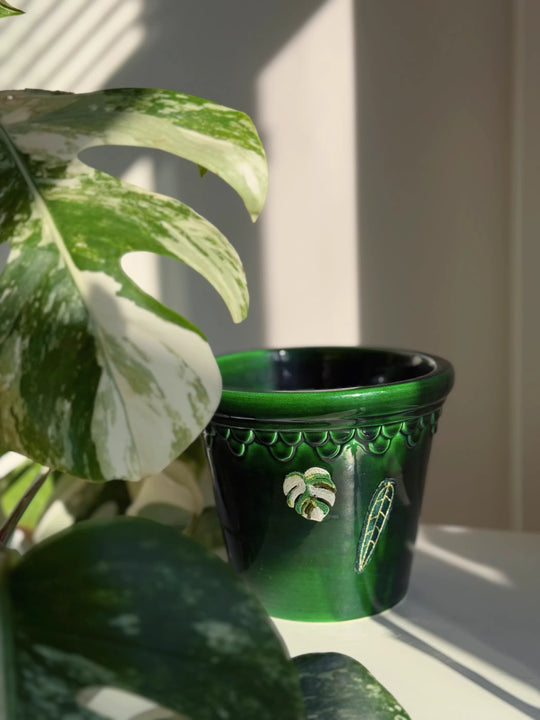 [Bitplanet]Embroidered Leaf Sticker