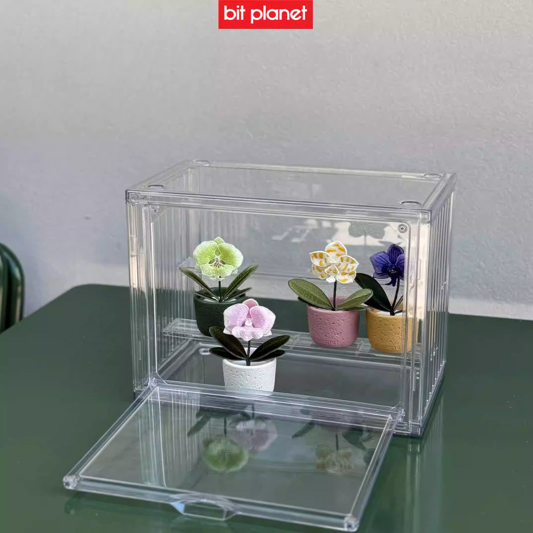 [Bitplanet]Embroidered Orchid Potted Plant