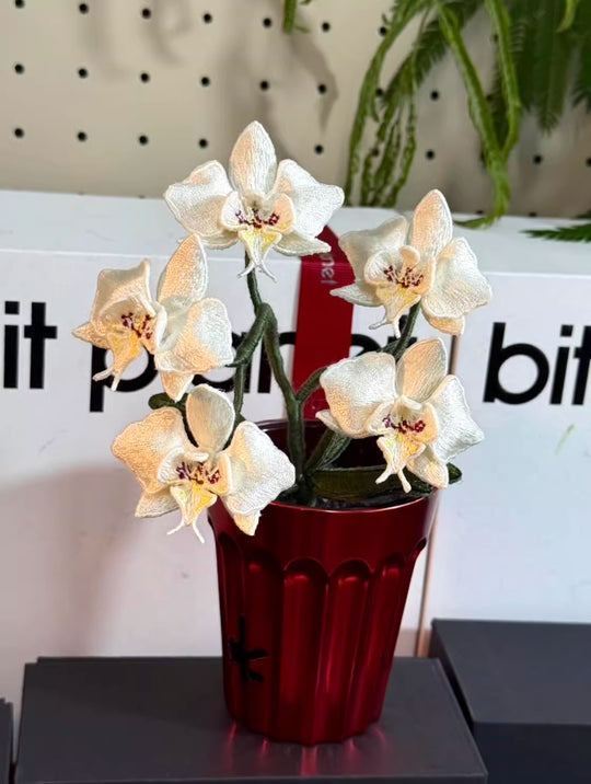 [Bitplanet] Embroidered Aroma Potted Plant