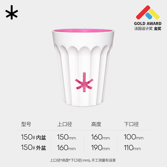 [Plantx] Set Planter 'Classic White' Collection
