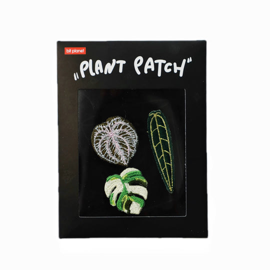 [Bitplanet]Embroidered Leaf Sticker