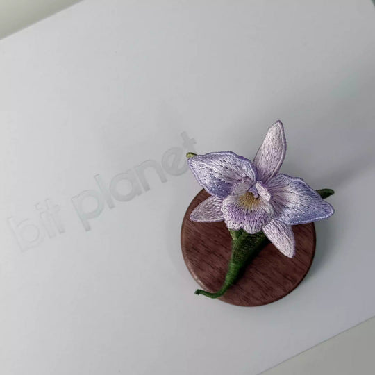 [Bitplanet] Embroidered Plant Fridge Magnets