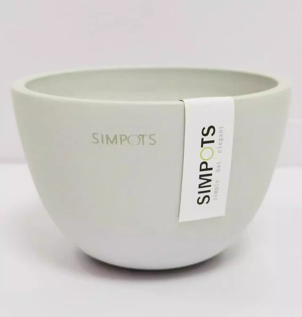 [Simpots] Bowl-Shaped Planter