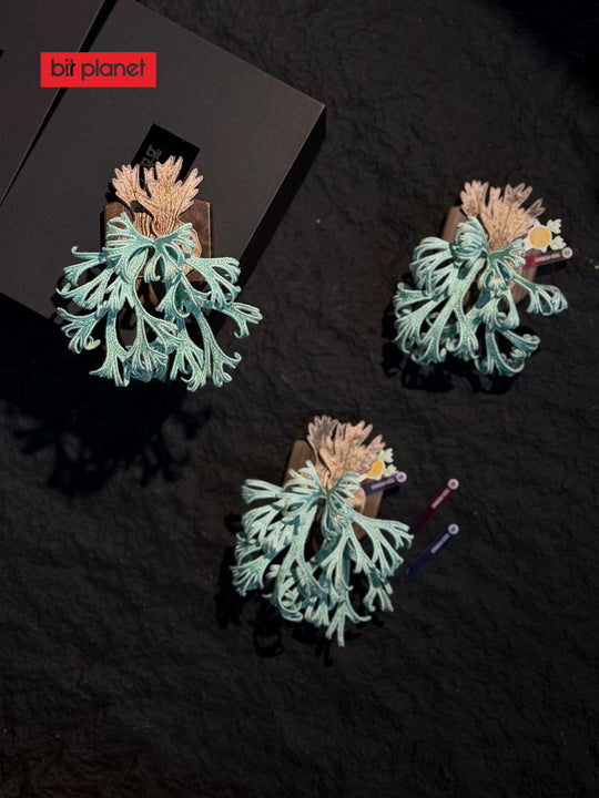 [Bitplanet] Embroidered Plant Fridge Magnets