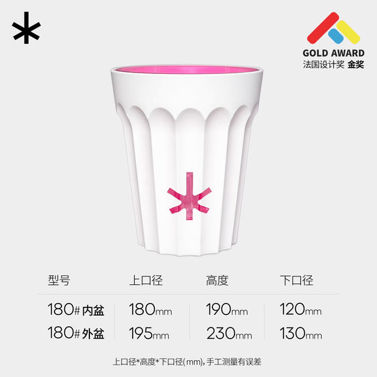 [Plantx] Set Planter 'Classic White' Collection