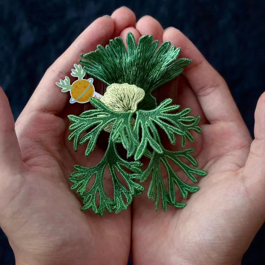 [Bitplanet] Embroidered Plant Fridge Magnets