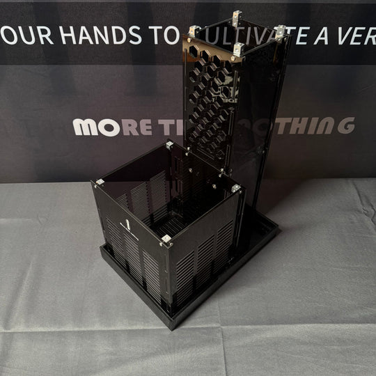 [MonoxEagle]Acrylic Self-Watering Moss Pole & Box Planter System（DIY Kit）