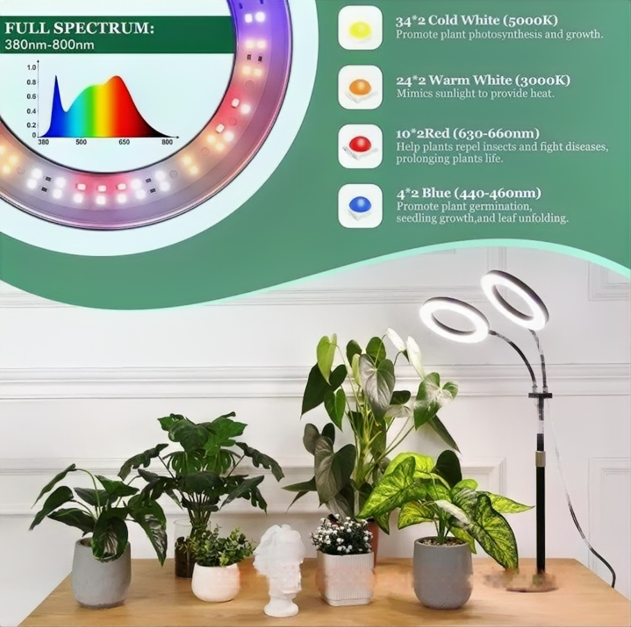 [MONO]HALO LED Plant Grow Light Stand Free
