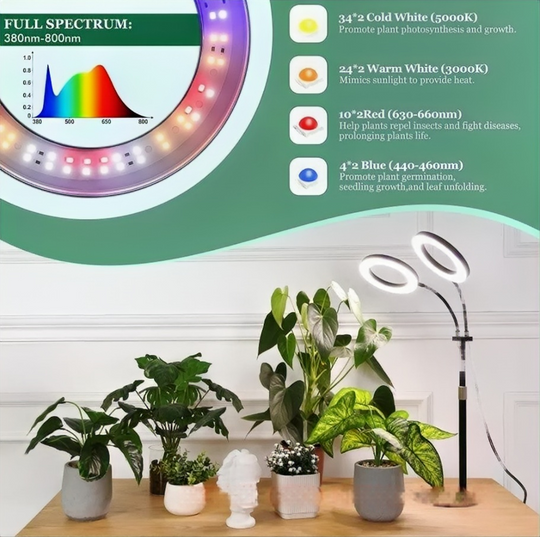 [MONO]HALO LED Plant Grow Light Stand Free