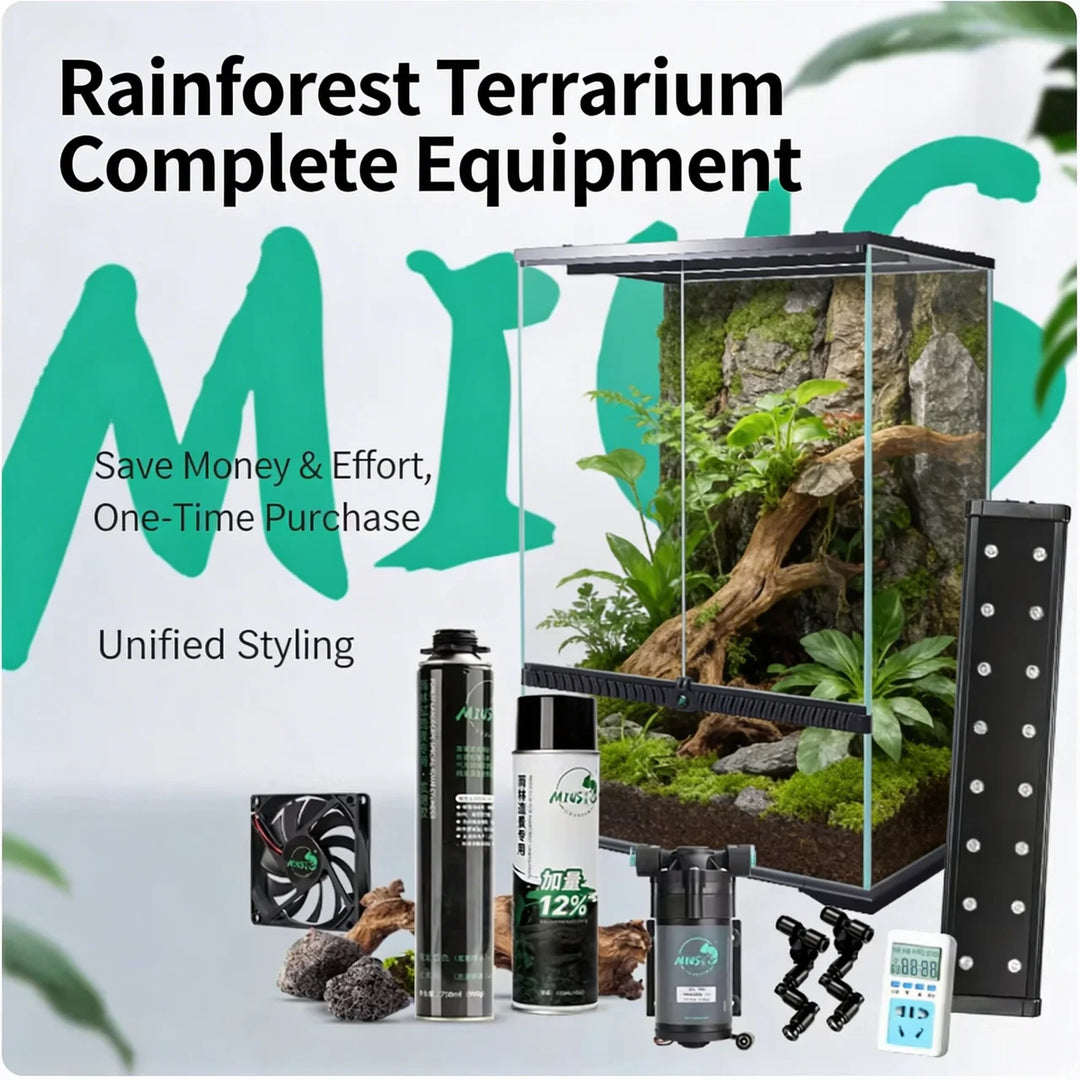 [Mius] Rainforest Terrarium Complete Equipment Set（Toronto Local Only）