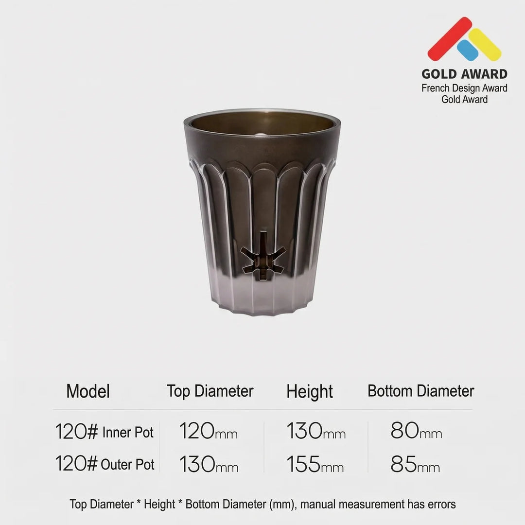 [Plantx] Set Planter 'Classic White' Collection
