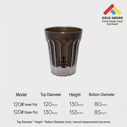 [Plantx] Set Planter 'Classic White' Collection