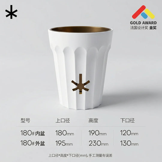 [Plantx] Set Planter 'Classic White' Collection