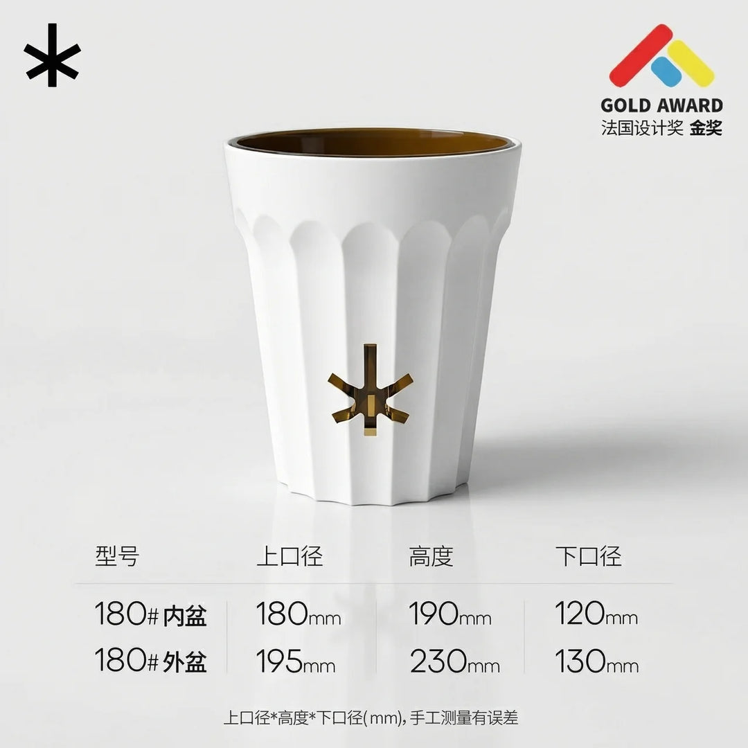 [Plantx] Set Planter 'Classic White' Collection