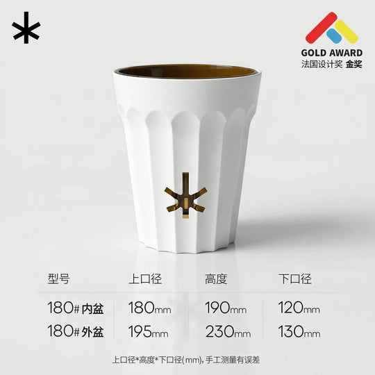 [Plantx] Set Planter 'Classic White' Collection